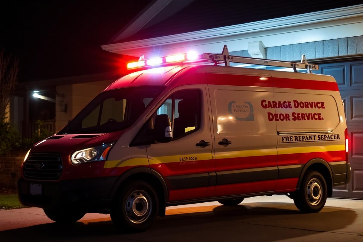 Emergency service for garage doors in New London NC