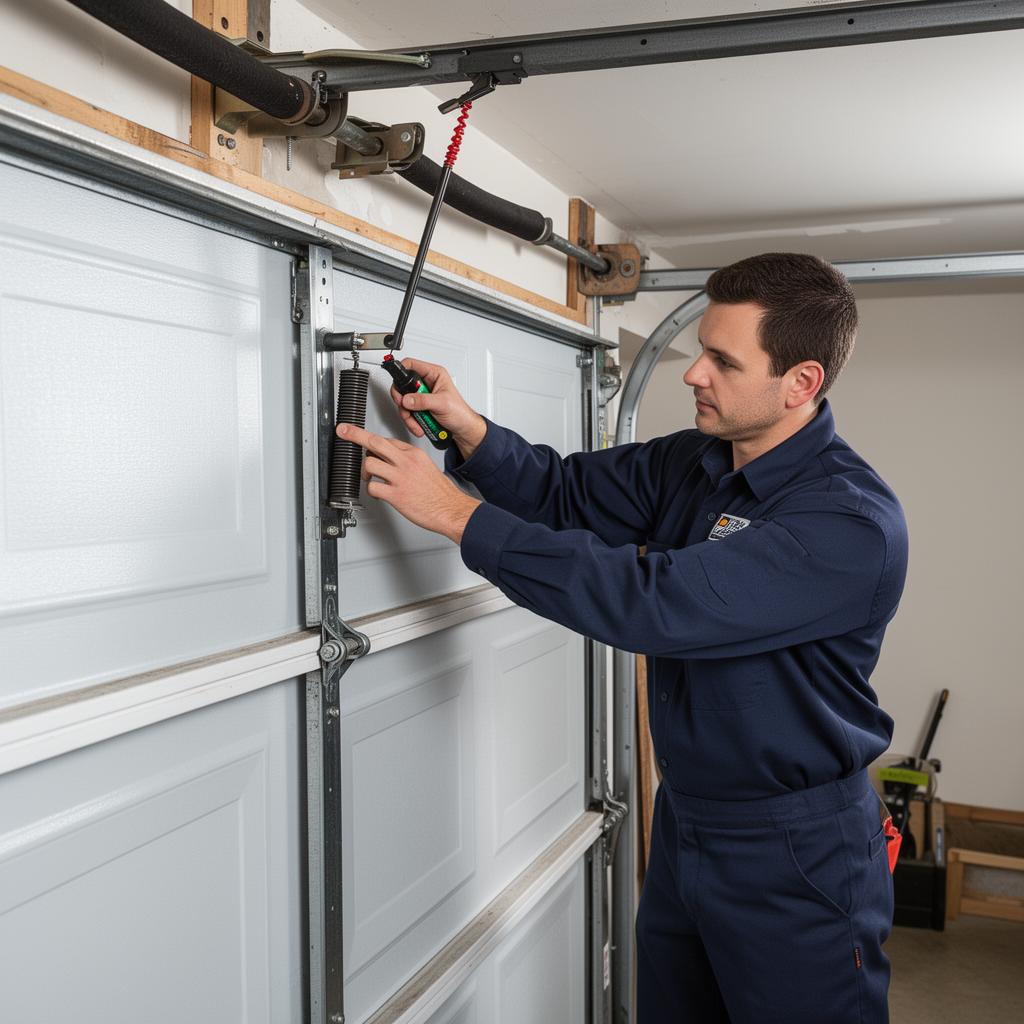 Maintenance service for garage doors in New London NC